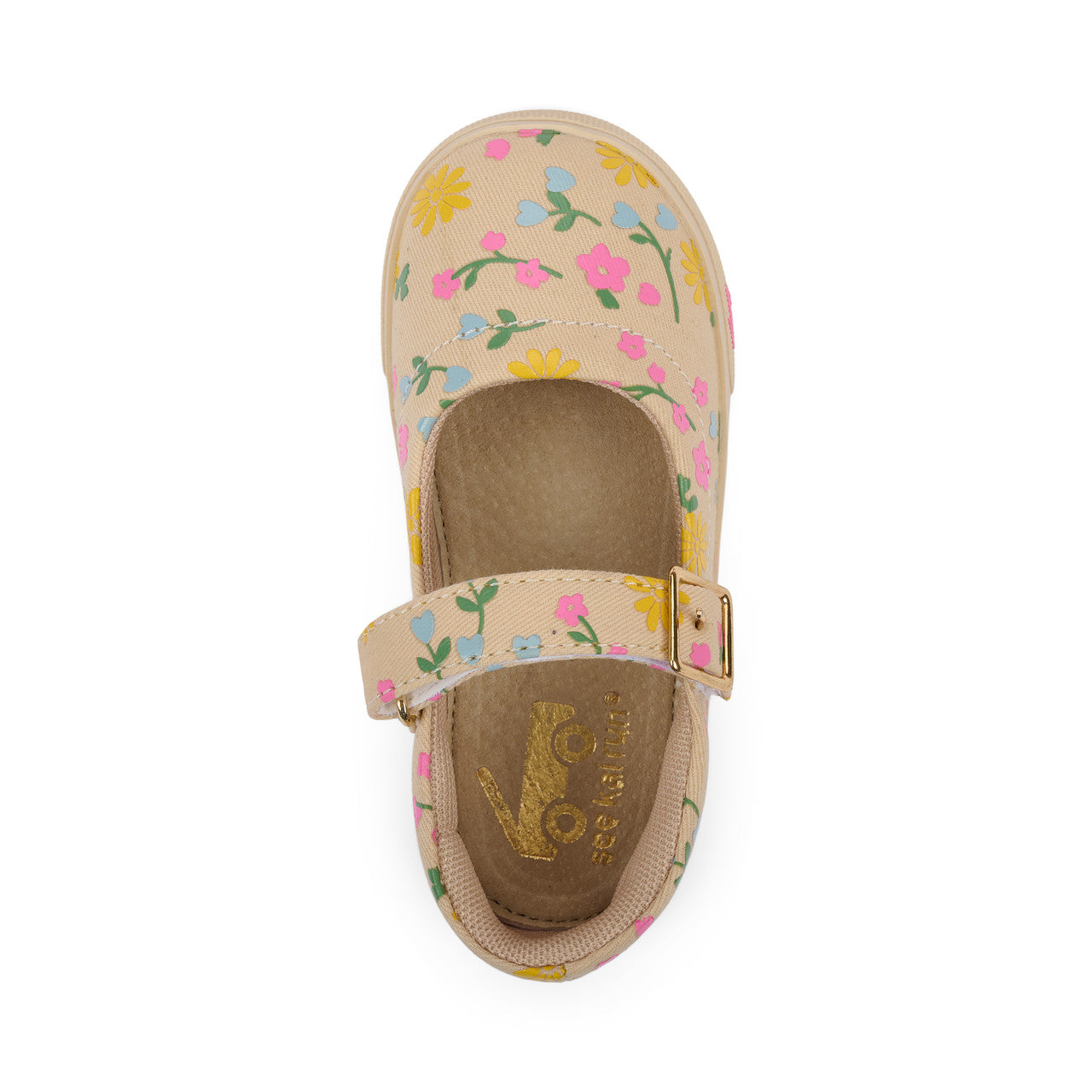 See Kai Run Girl's Lucia Oatmeal/Floral