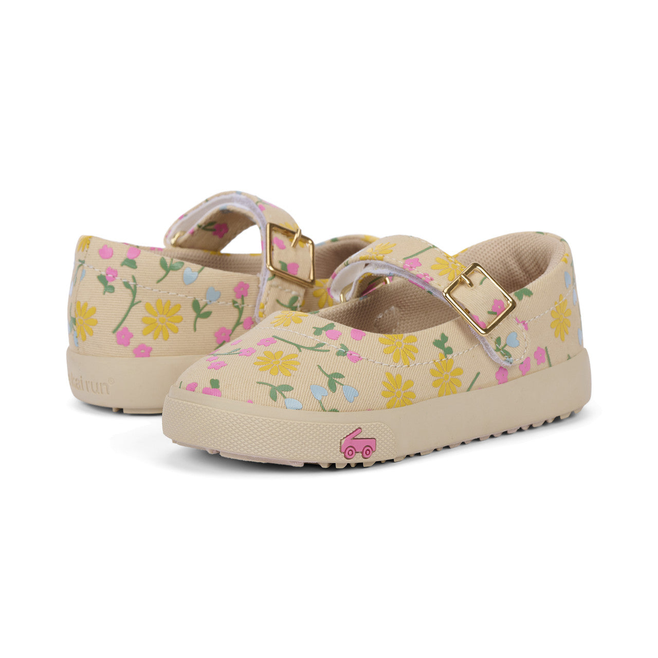 See Kai Run Girl's Lucia Oatmeal/Floral
