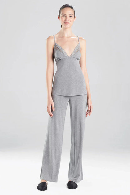 Natori Feathers Essentials Cami PJ - Heather Grey