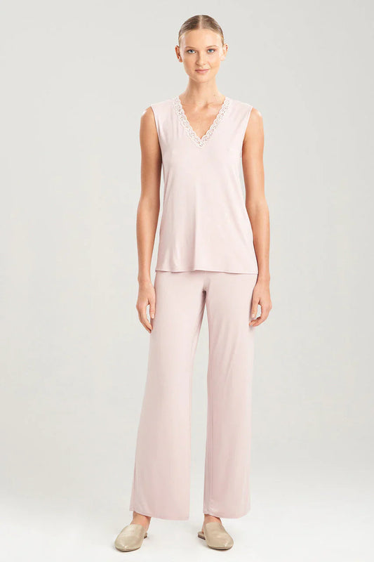 Natori Feathers Essentials Tank PJ - Rosette