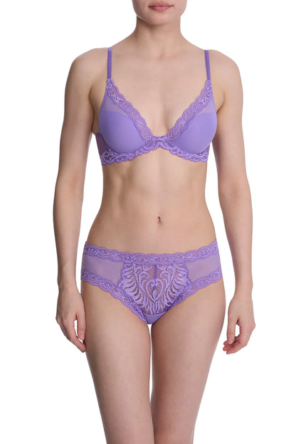 NATORI Feathers Plunge T-Shirt Bra 1