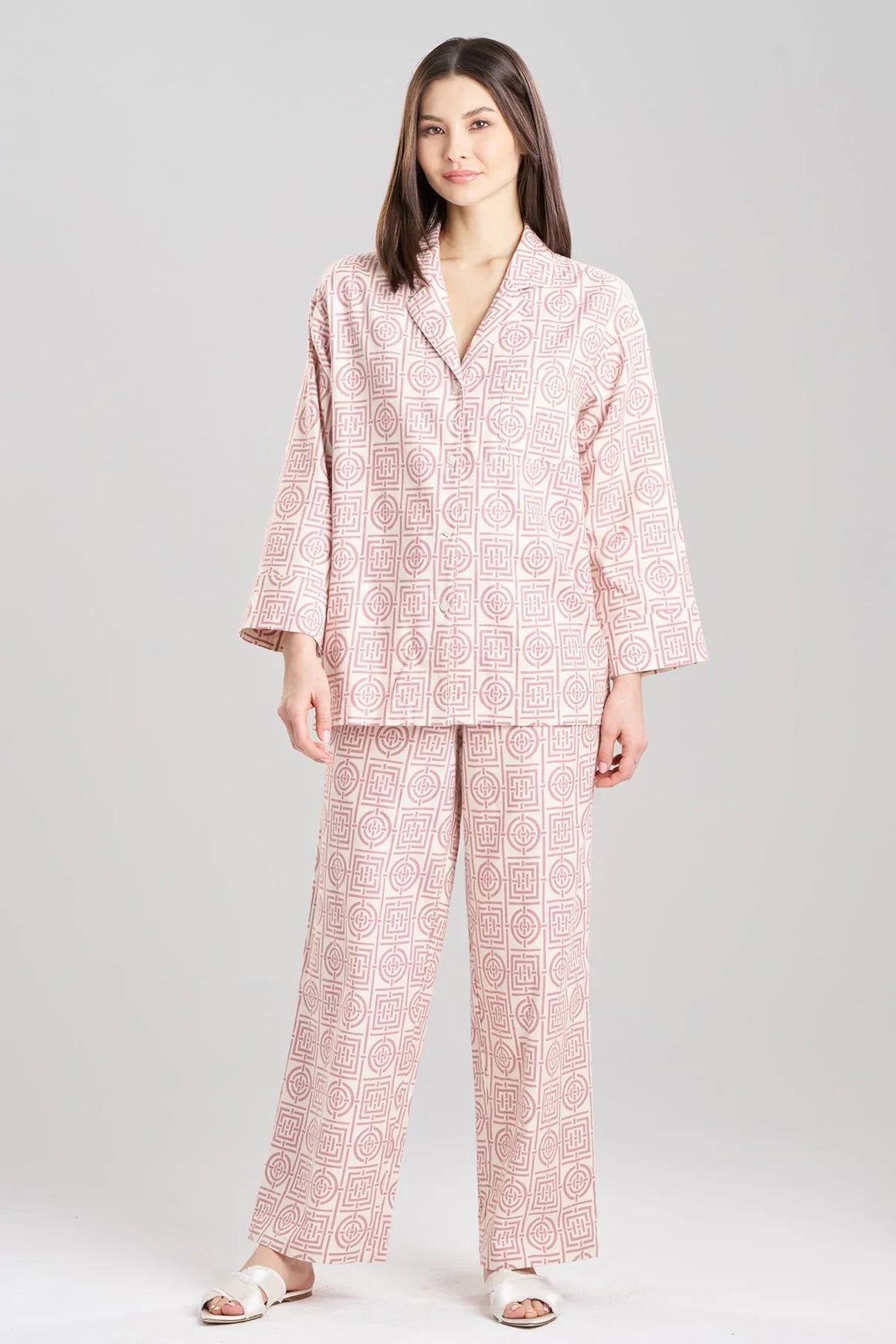 NATORI Flannel Infinity Notch PJ