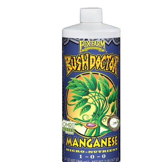 HTG Supply FoxFarm Bush Doctor Manganese – Quart