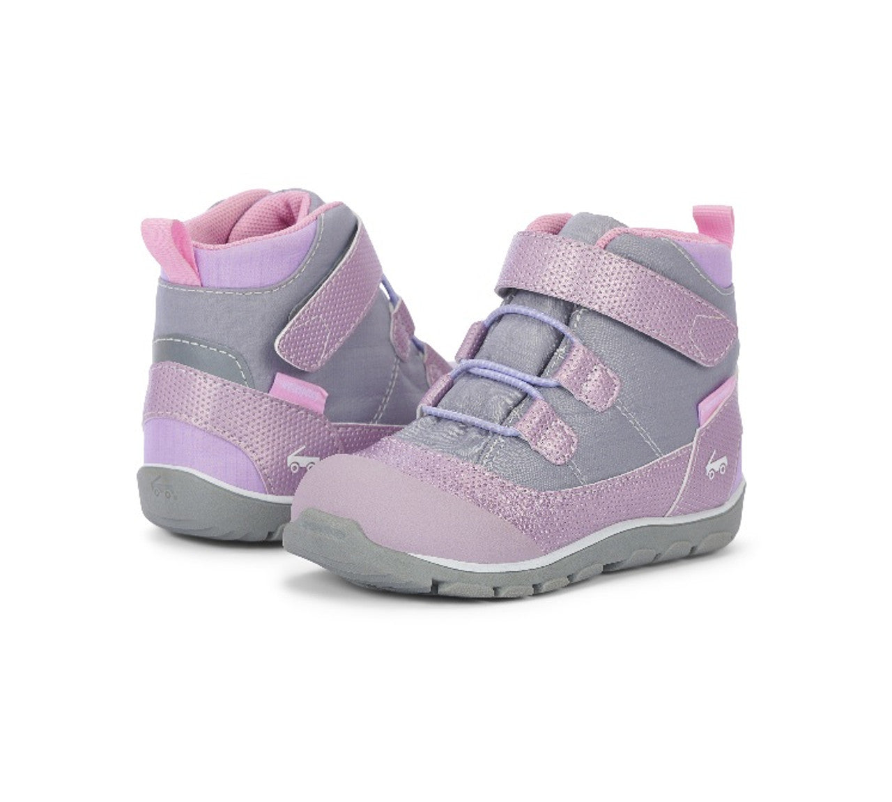 See Kai Run Sam II Waterproof Gray Mauve