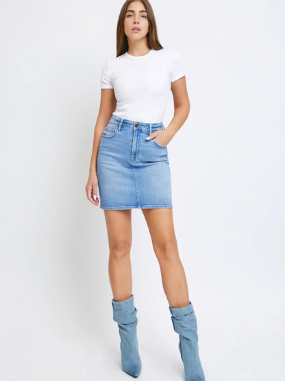 Ruby & Jenna Women's Mini Skirt