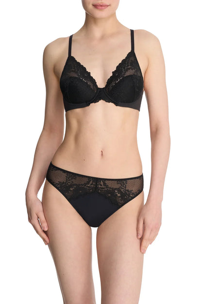 NATORI Heavenly Convertible Comfort Lace Contour Underwire Bra
