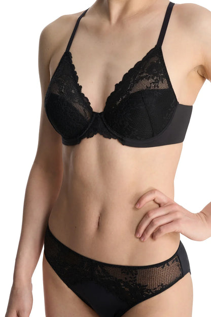 NATORI Heavenly Convertible Comfort Lace Contour Underwire Bra