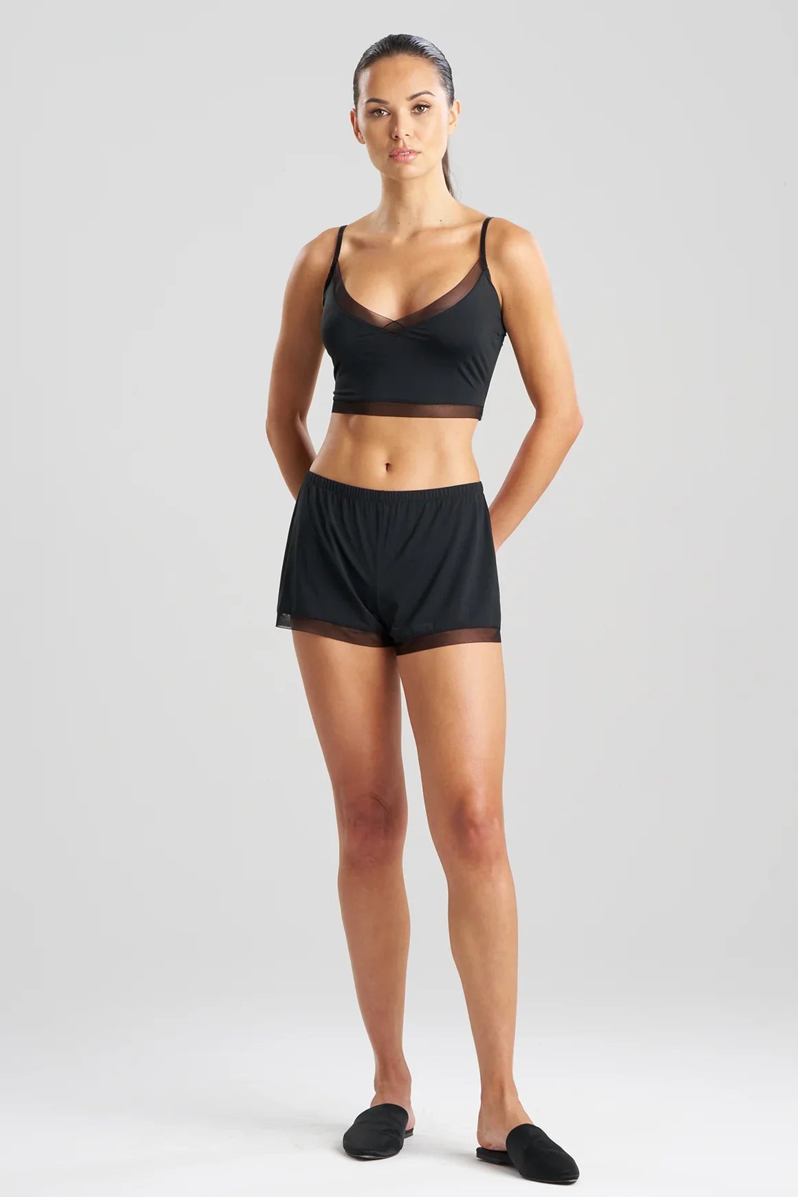 NATORI Illusion Cropped Cami