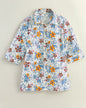 BLAIR Haband Women's Printed 3/4-Sleeve Poplin Wonder Blouse 1 (Misses) - x4
