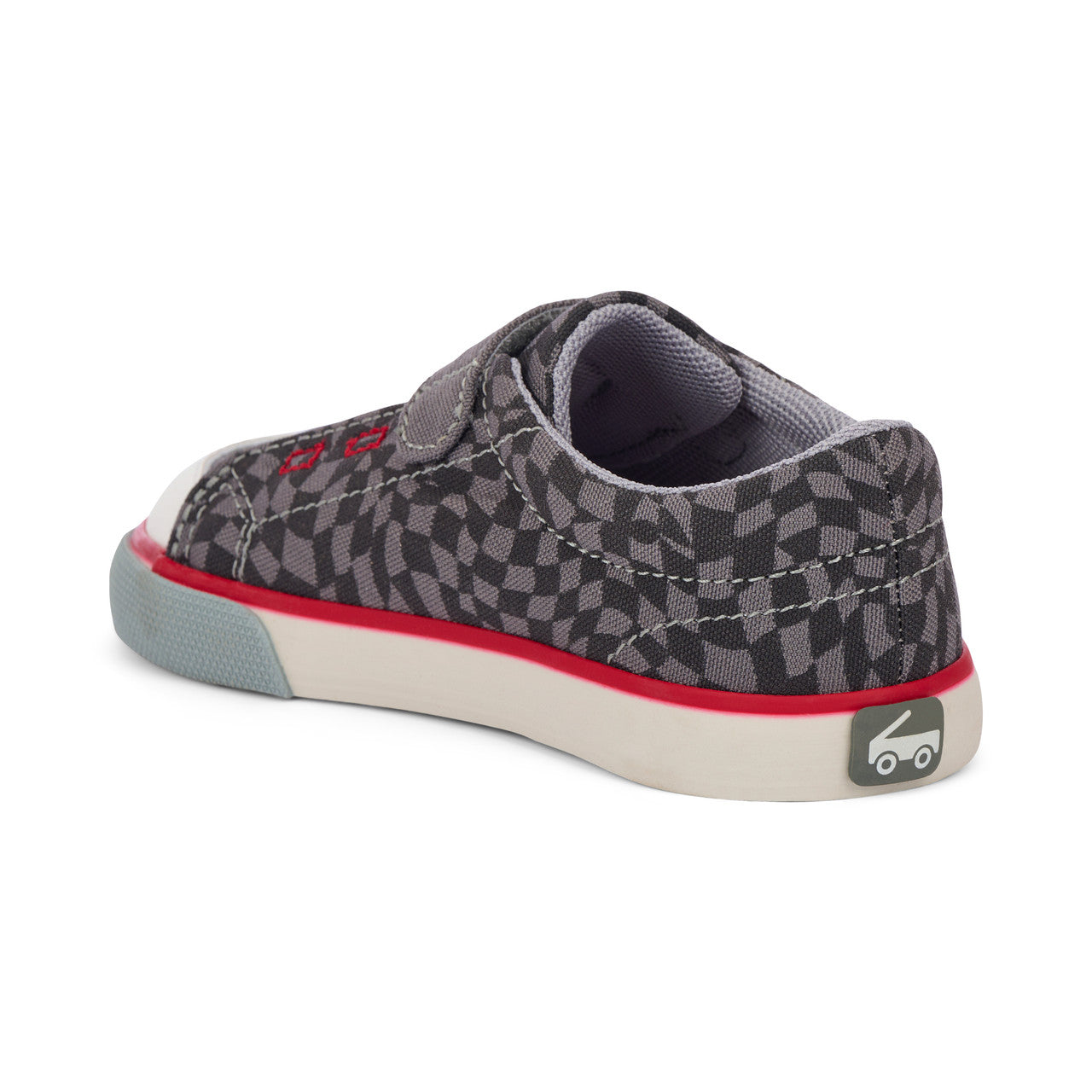 See Kai Run Boy's Alex Gray Wavy Checks