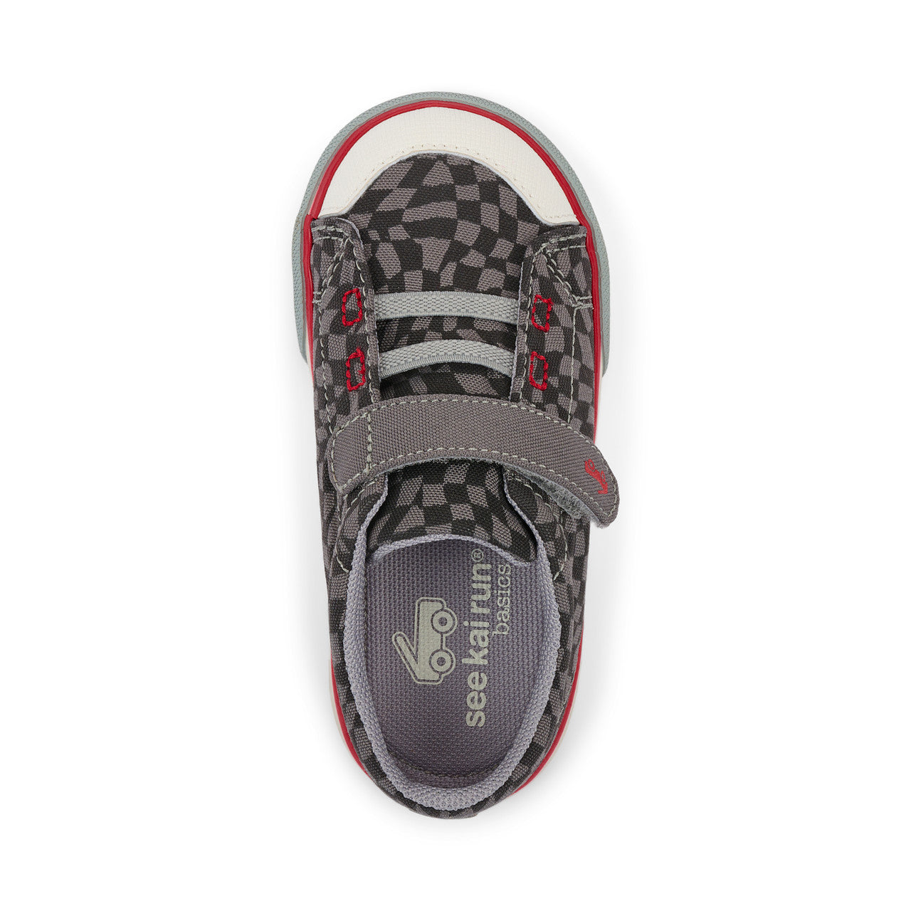 See Kai Run Boy's Alex Gray Wavy Checks