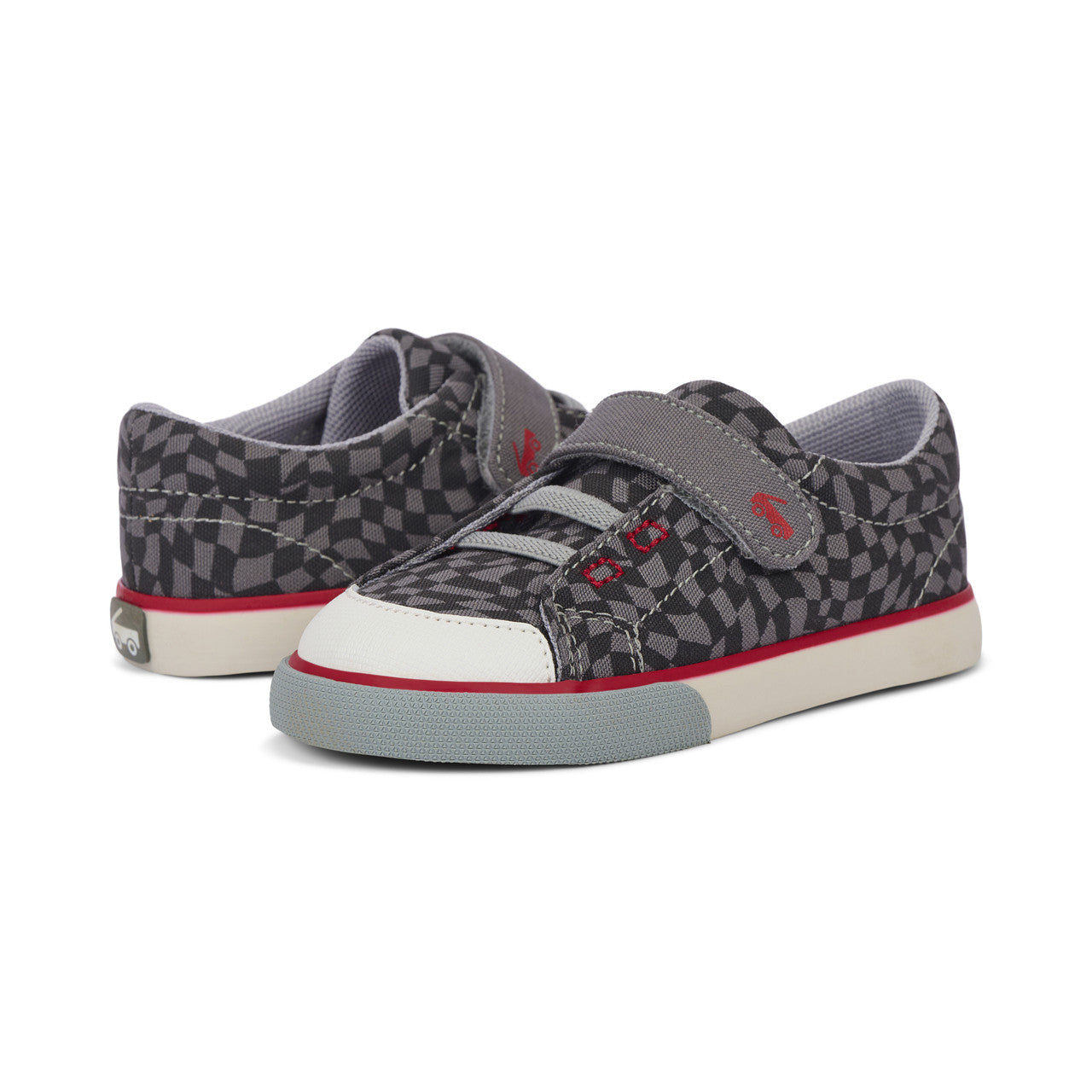 See Kai Run Boy's Alex Gray Wavy Checks