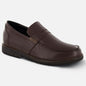 Apexfoot Men's Strap Loafer Lexington - Brown - Wide (2E)