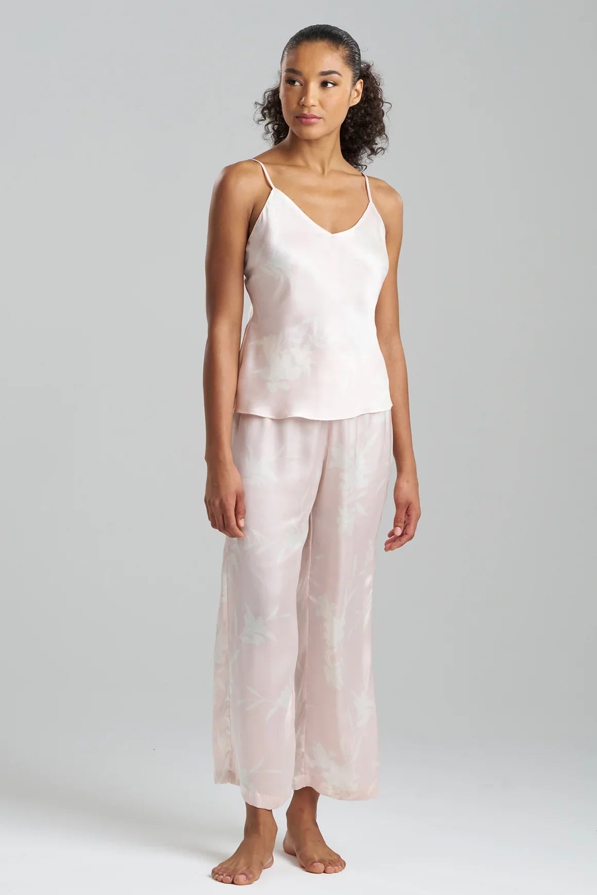 NATORI Lily Printed Satin Icon Cami PJ