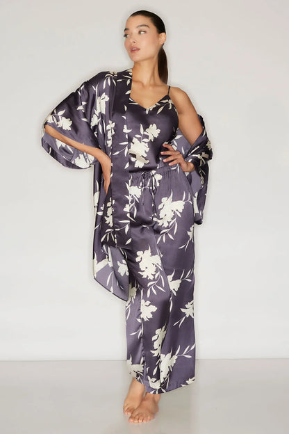 NATORI Lily Printed Satin Icon Cami PJ
