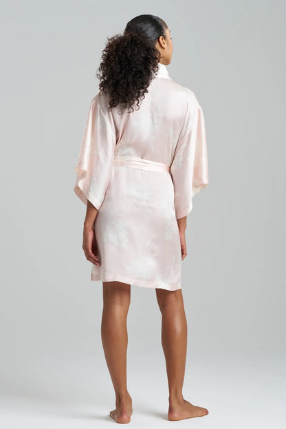 NATORI Lily Printed Satin Icon Wrap