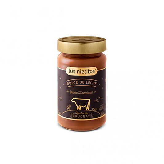 Pampa Direct Los Nietitos Dulce de Leche Receta Tradicional Traditional Caramel From Uruguay, 400 g / 14.1 oz
