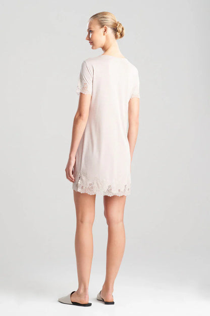 NATORI Luxe Shangri-La TENCEL Short Sleeve Sleepshirt 1