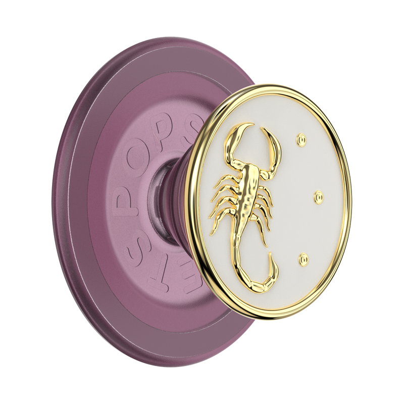 PopSockets Enamel Scorpio PopGrip for MagSafe