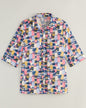 BLAIR Haband Women's Printed 3/4-Sleeve Poplin Wonder Blouse 2 (Misses) - x4