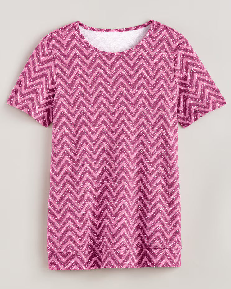BLAIR Women's Tops Essential Knit Pocket Top 2 (Misses) - x2