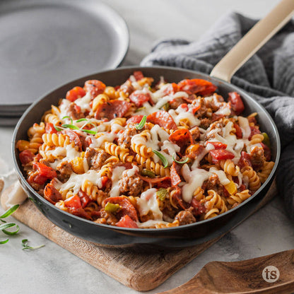 Tastefully Simple ONE Pan Pizza Pasta Skillet Mix