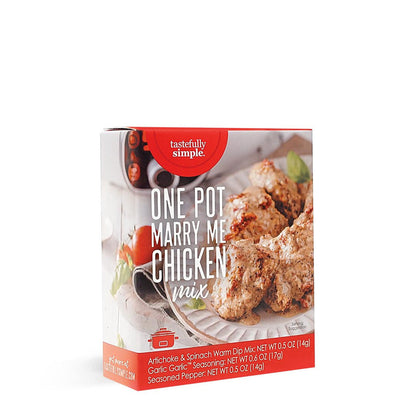 Tastefully Simple ONE Pot Marry Me Chicken Mix