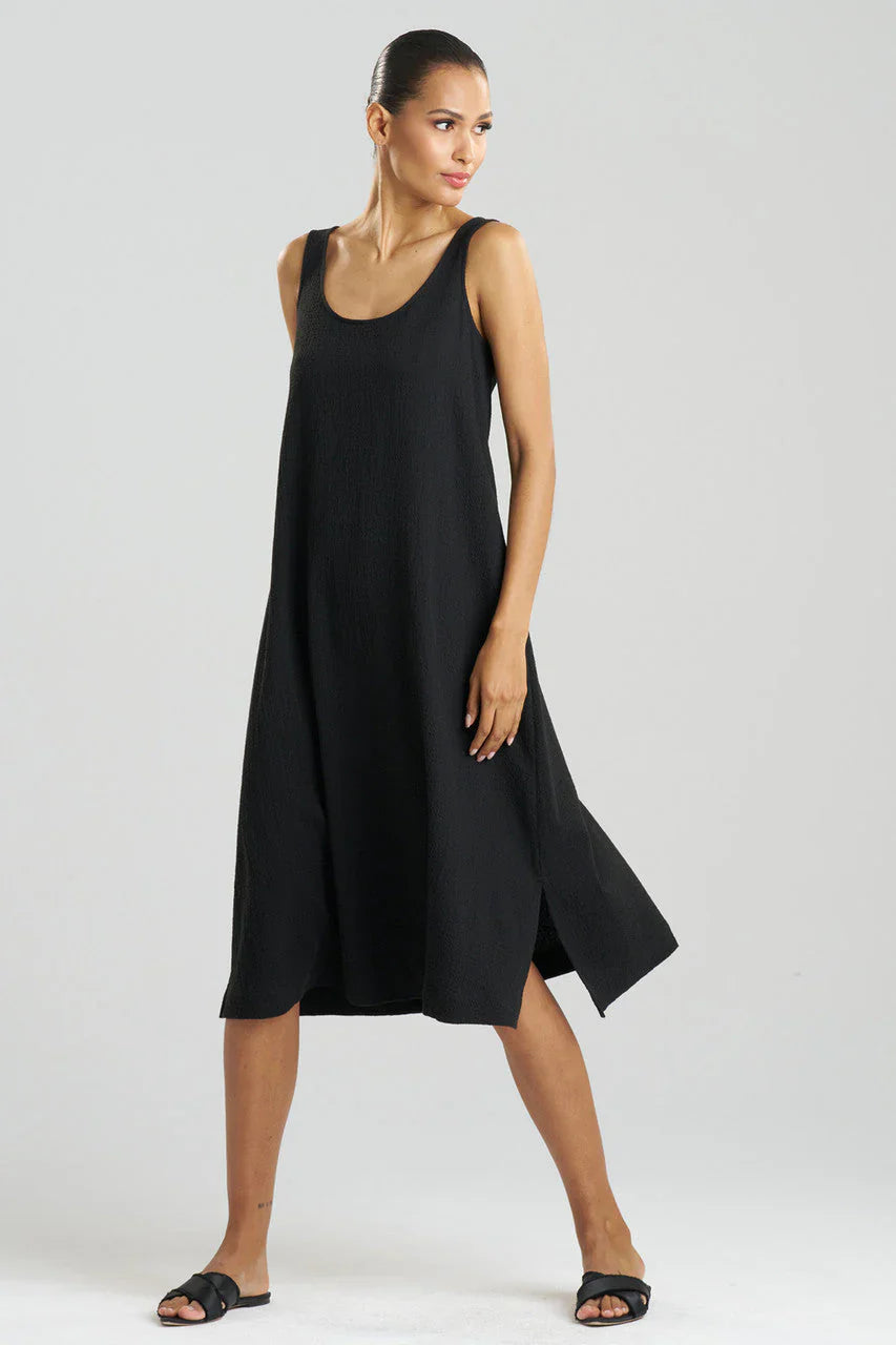 Natori Onsen Tank Slip Dress - Black