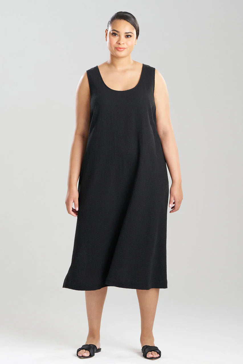 Natori Onsen Tank Slip Dress - Black