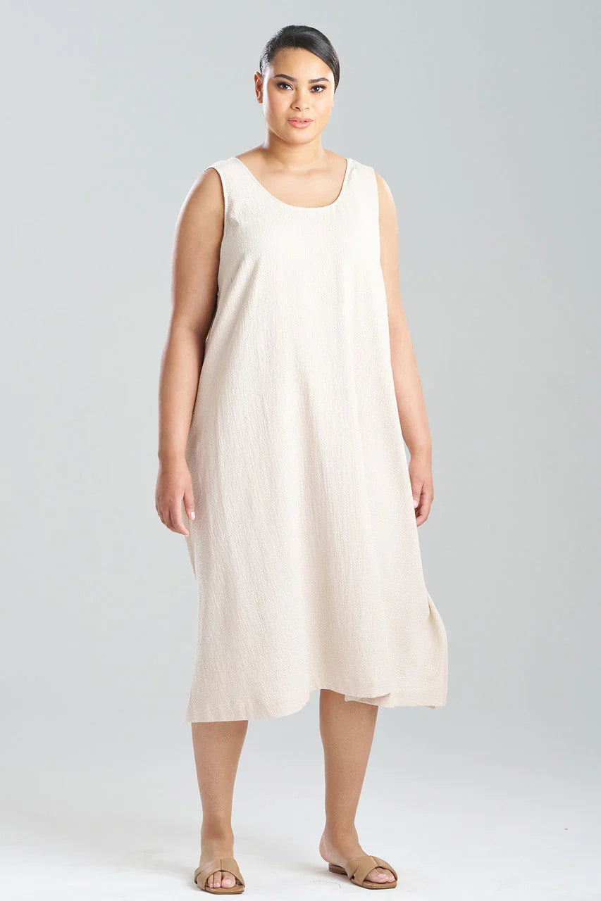 Natori Onsen Tank Slip Dress - Sand Dune