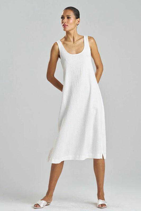 Natori Onsen Tank Slip Dress - White