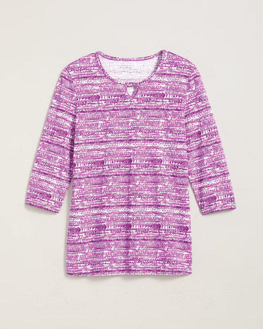 BLAIR Women's Top Keyhole Anytime Tee 2 (Misses) - x4