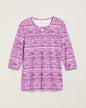 BLAIR Women's Top Keyhole Anytime Tee 2 (Misses) - x4
