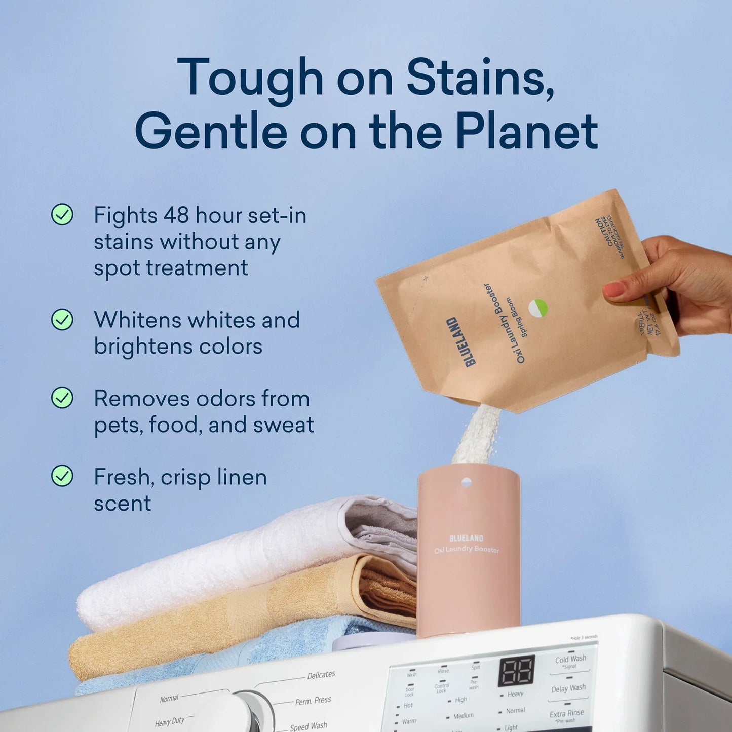 Blueland Oxi Laundry Booster Starter Set - 1 Pouch (x2)