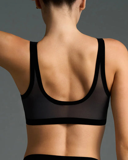 EBY Sheer Bralette - Black