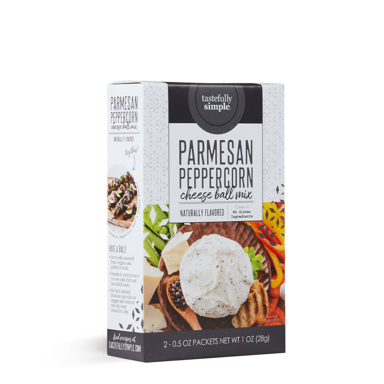 Tastefully Simple Parmesan Peppercorn Cheese Ball Mix