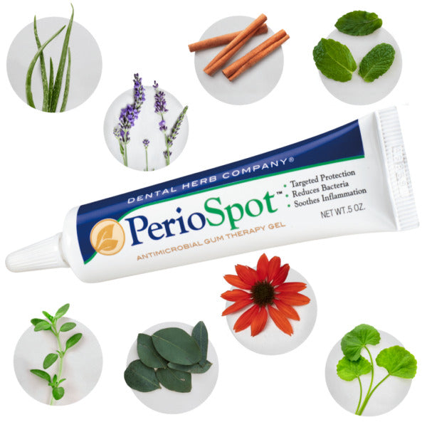 Dental Herb PerioSpot – Mouth sore and gum care gel