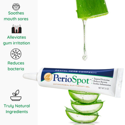 Dental Herb PerioSpot – Mouth sore and gum care gel