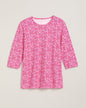 BLAIR Women's Tops Three-Quarter Sleeve Anytime Tee 4 (Petite Short) - x5