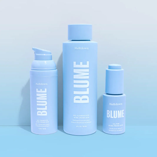 Blume Clear Skin Kit: Acne Essentials Leave Hormonal Acne Behind and Get Clear Skin