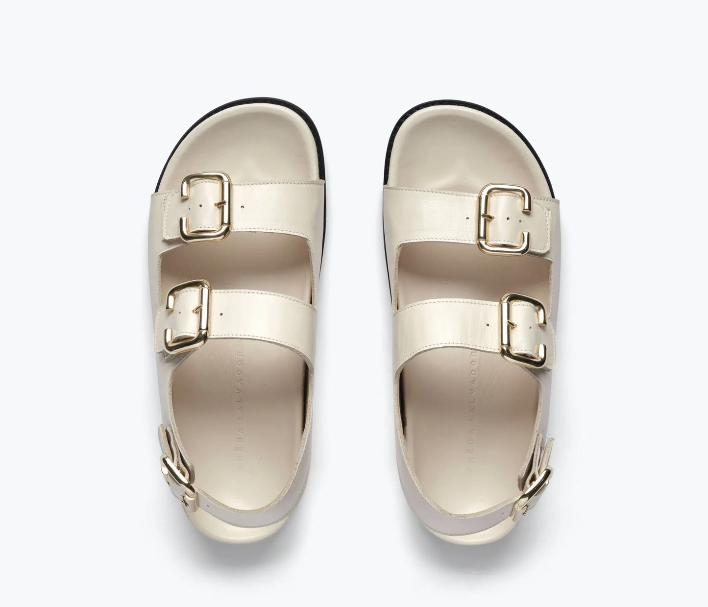 Freda Salvador Piper Buckle Footbed Sandal