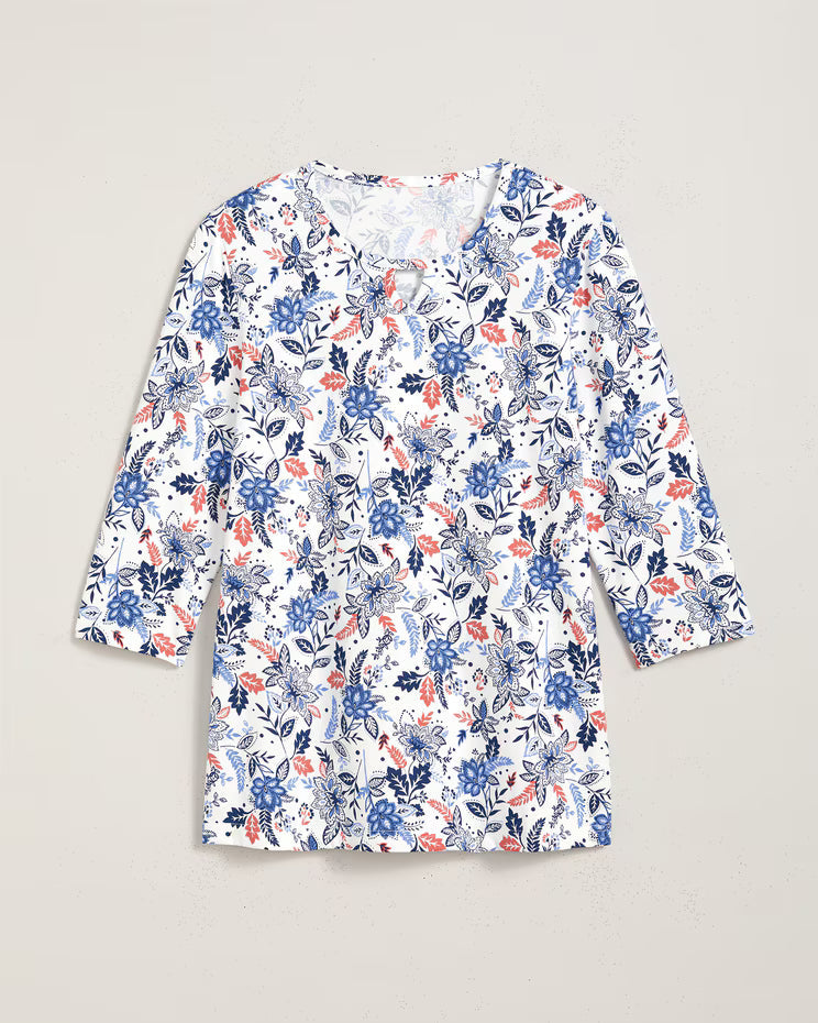 BLAIR Women's Top Keyhole Anytime Tee 2 (Misses) - x4