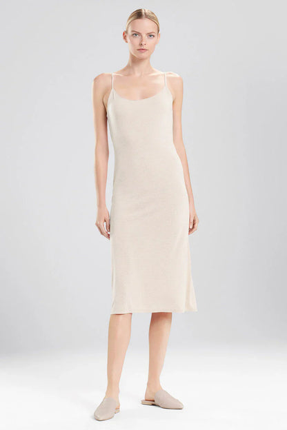 Natori Shangri-La TENCEL Slip Dress - Cashmere