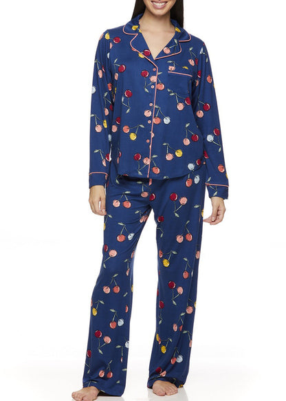 Joe Boxer Women's Cherries Pajama Pant Set