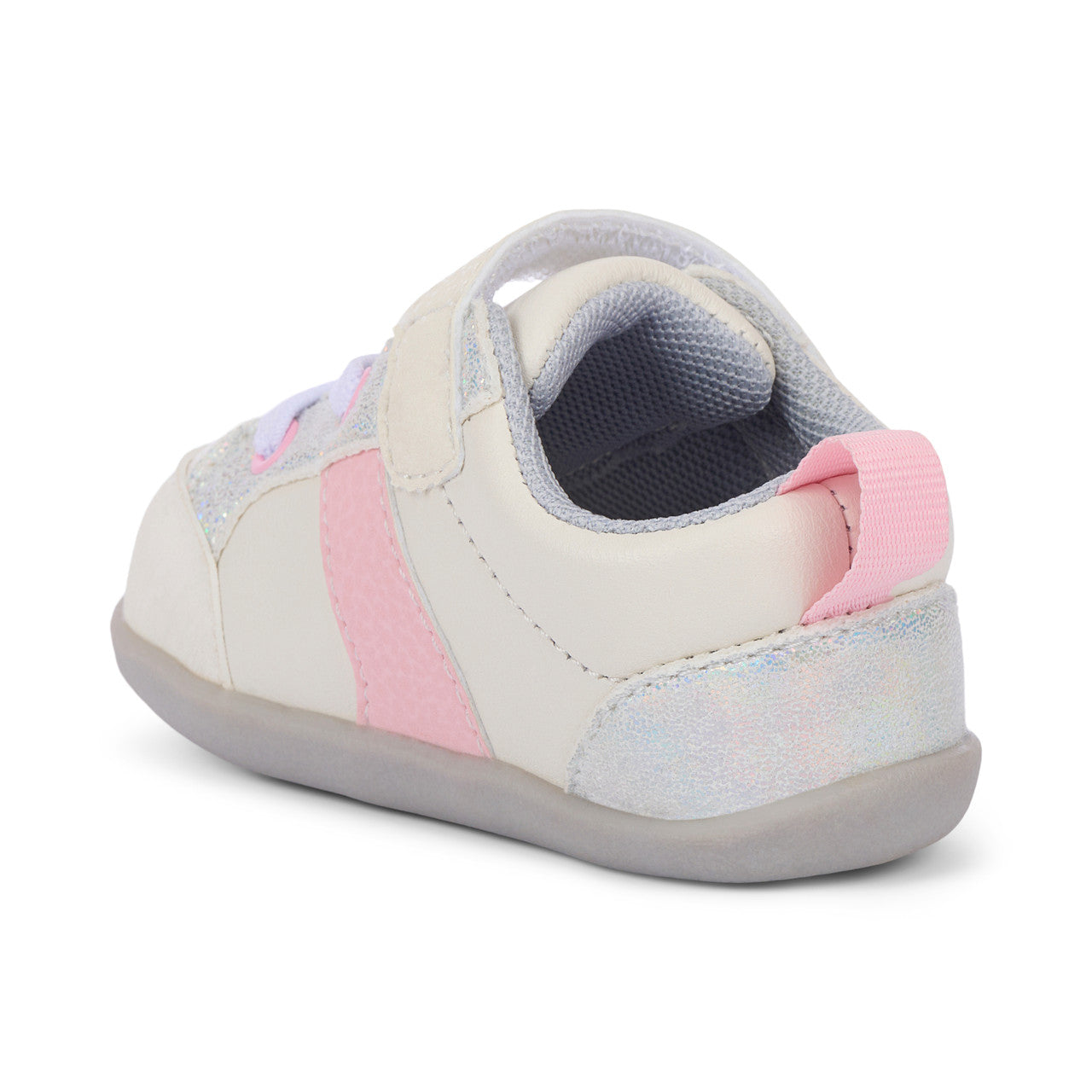 See Kai Run Girl's Connor Mini (First Walker) White/Pink