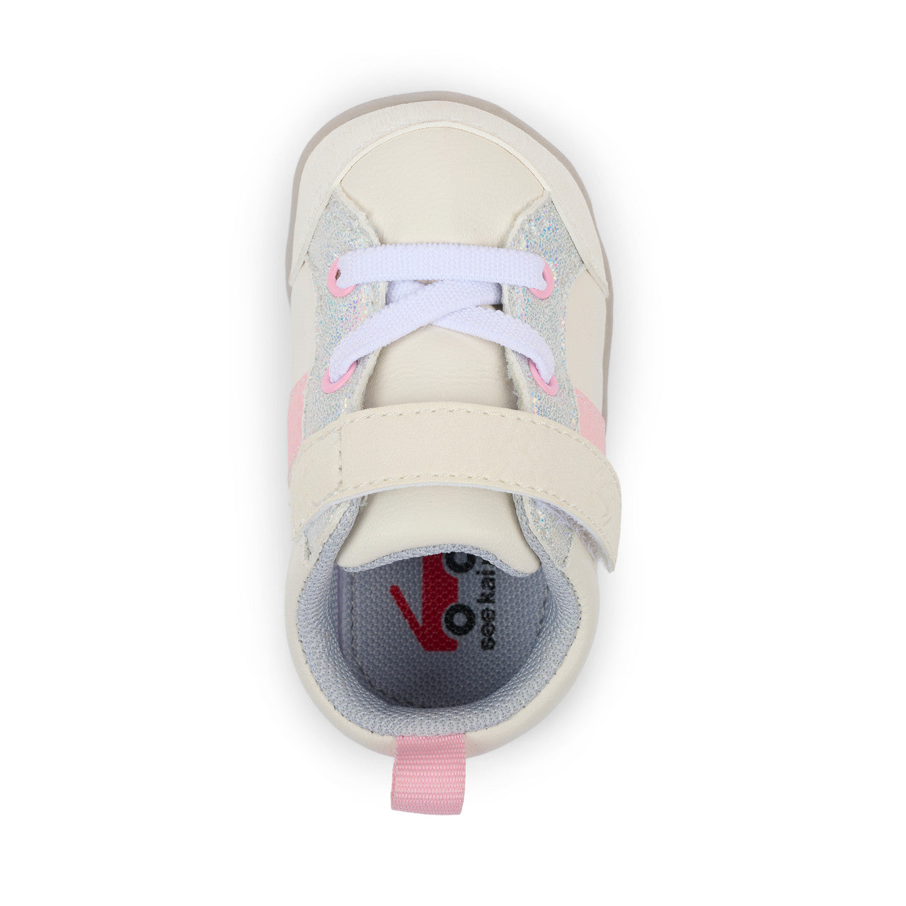 See Kai Run Girl's Connor Mini (First Walker) White/Pink
