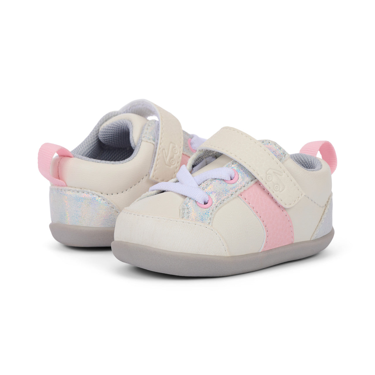 See Kai Run Girl's Connor Mini (First Walker) White/Pink