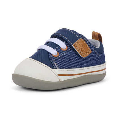 See Kai Run Stevie Mini (First Walker) Navy Denim