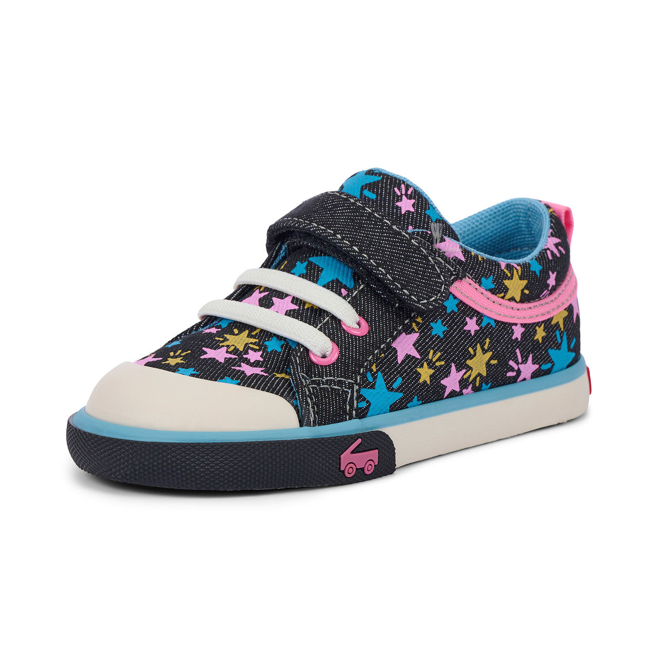 See Kai Run Kristin Black Denim/Stars