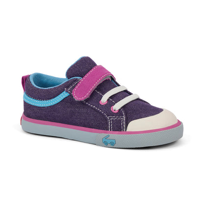 See Kai Run Kristin Purple Denim
